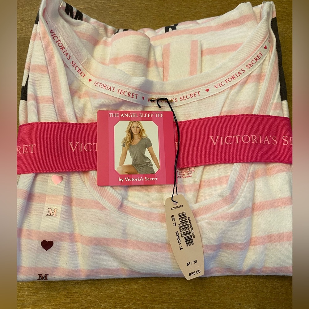 NWT Victoria’s Secret The Angel Sleep Tee Short Sleeve Size Medium